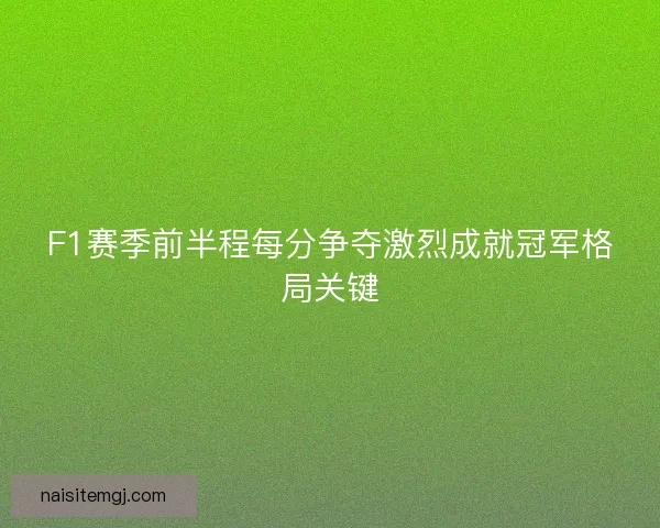 F1赛季前半程每分争夺激烈成就冠军格局关键 F1赛季前半程每分争夺激烈成就冠军格局关键